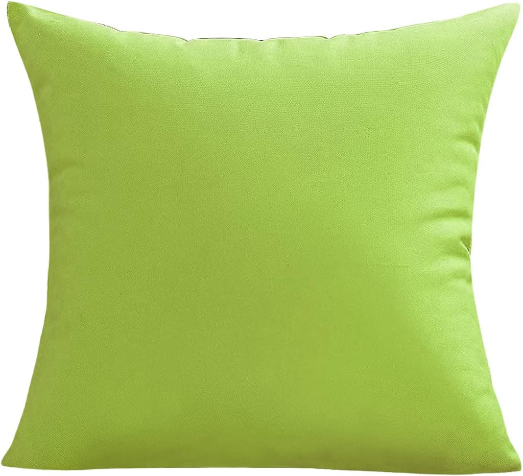 Green Outdoor Pillow Covers 2 Pack