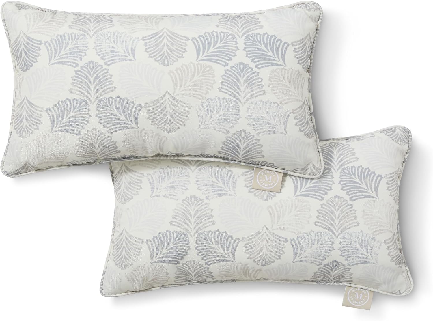 Tropical Lumbar Outdoor Pillows 2 Pack