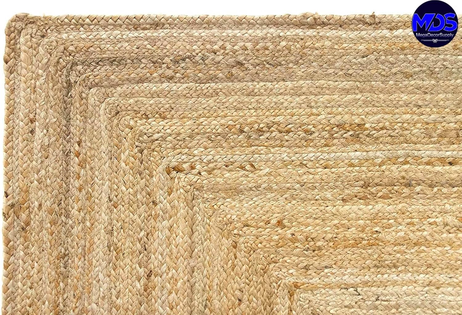 4x6 Rectangular Jute Rug
