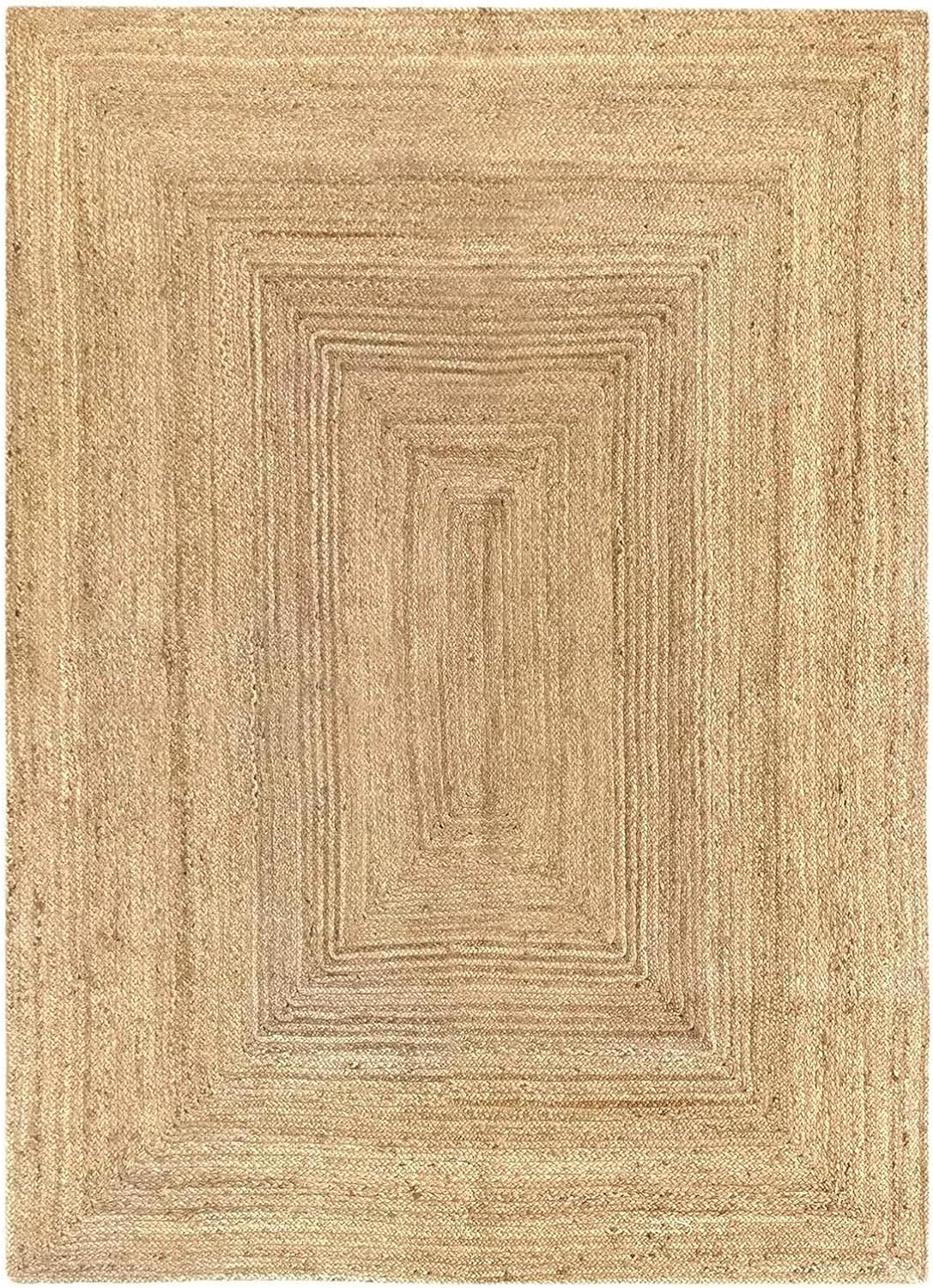 4x6 Rectangular Jute Rug