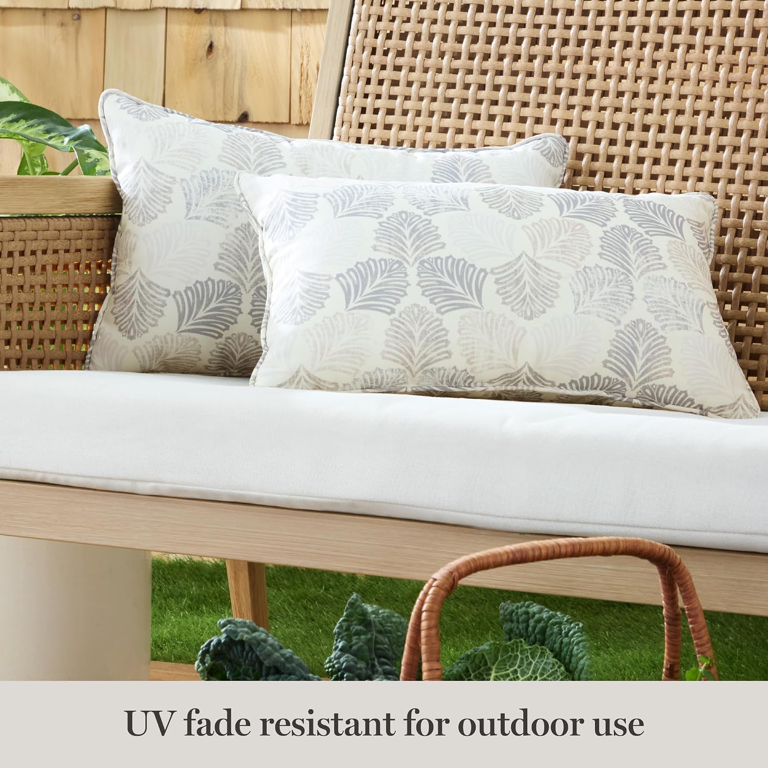 Tropical Lumbar Outdoor Pillows 2 Pack