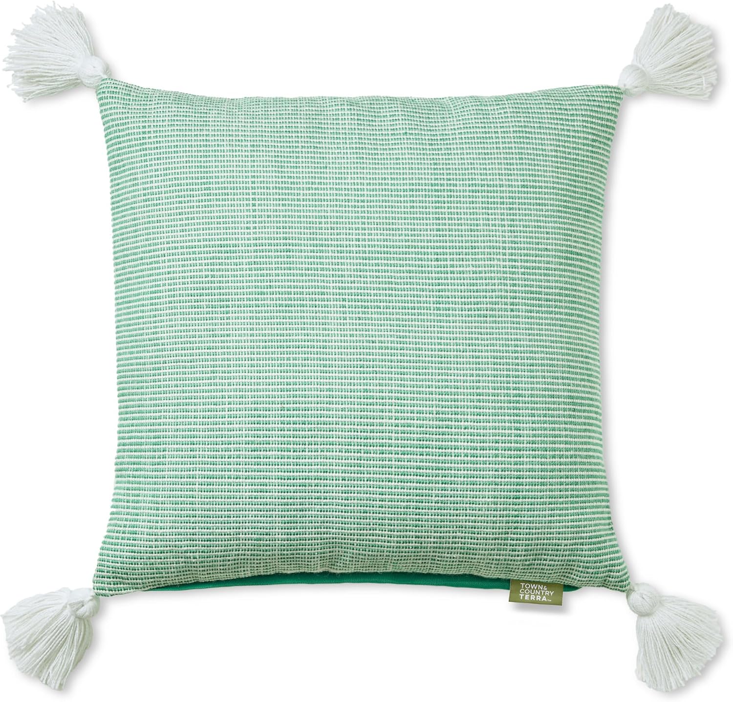 Ribbed Indoor Outdoor Decor Pillow