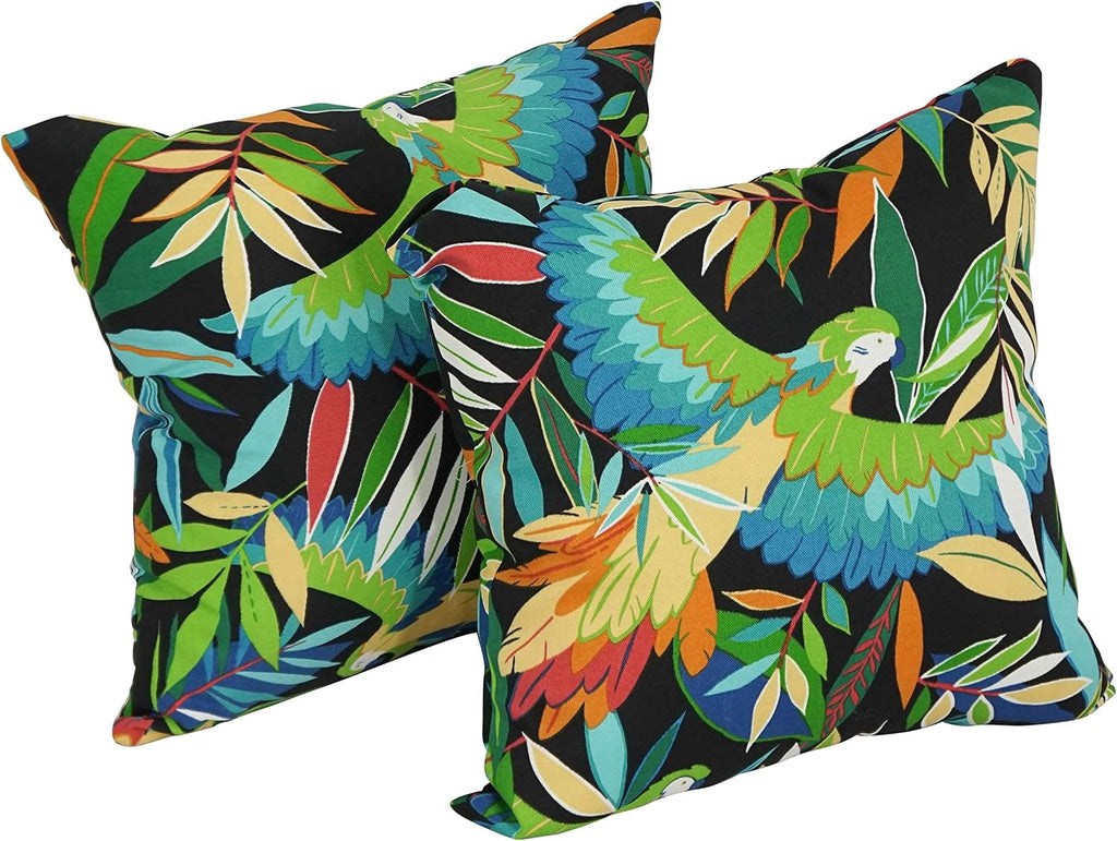 Ebony Outdoor Pillows Set of 2