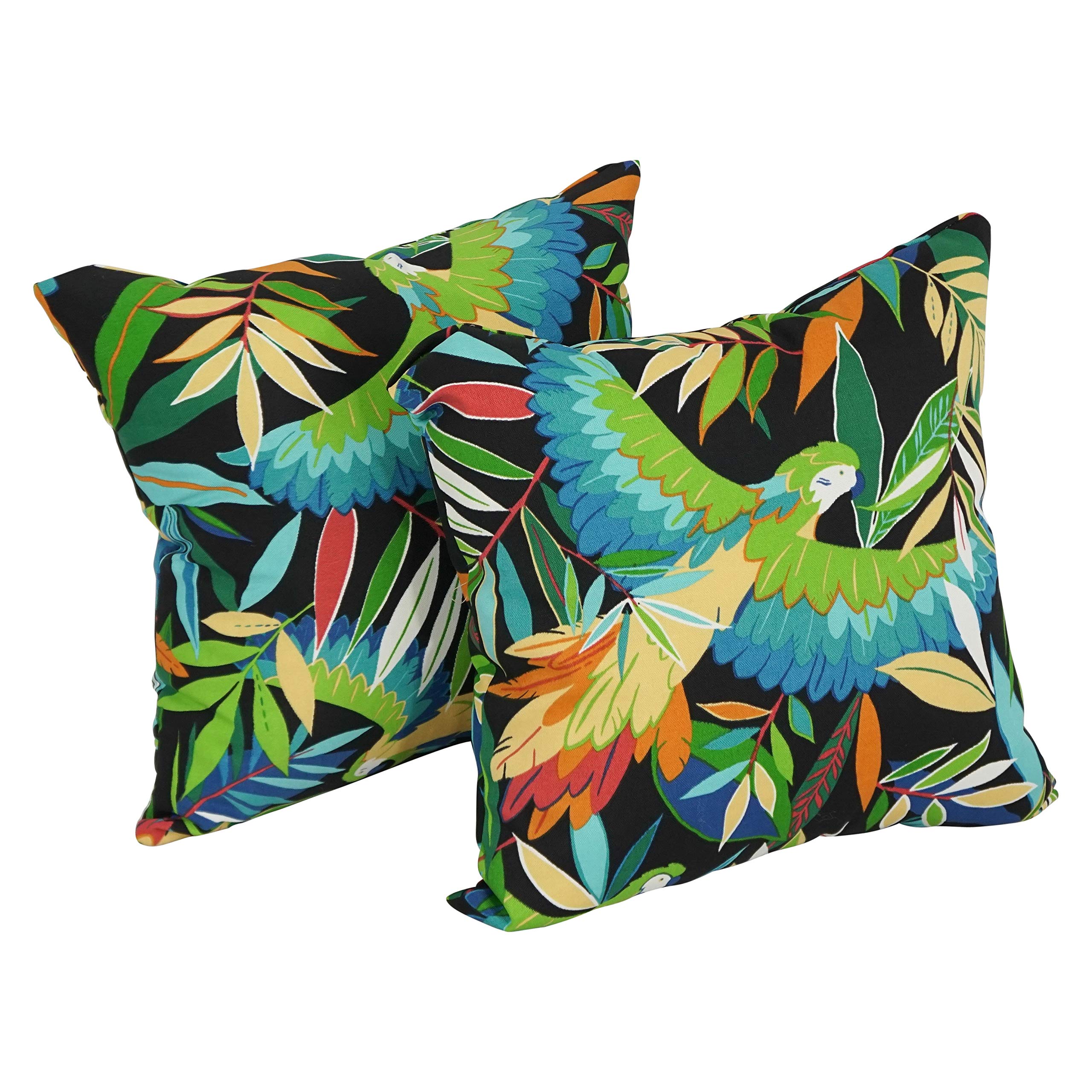 Ebony Outdoor Pillows Set of 2
