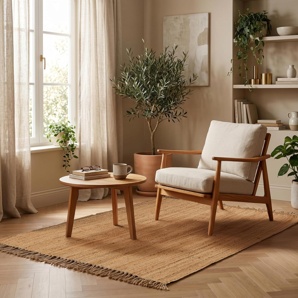3x5 Braided Natural Jute Rug